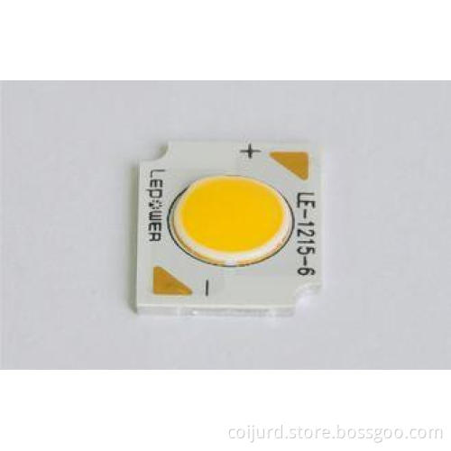 3 Watt 4000K - 4500K Bridgelux COB LED Module 100 - 110 lm/